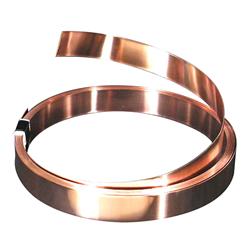 copper strap for grounding electrical equipment