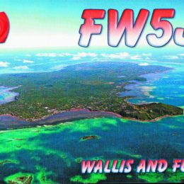 FW5JJ QSL Card from Wallis and Futuna