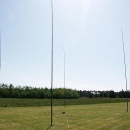 a four square receive antenna array for ham radio