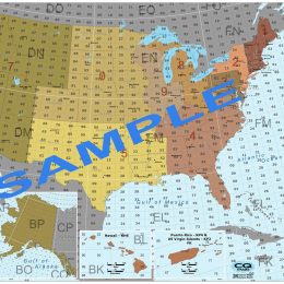 DX Engineering ham radio grid map