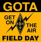 Get on the Air ARRL Field Day logo