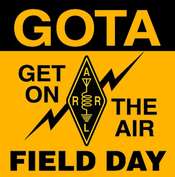 Get on the Air ARRL Field Day logo