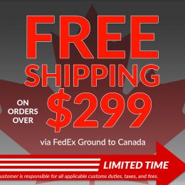 free Canadian shipping logo