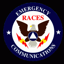 Ham Radio RACES Emergency Communications logo