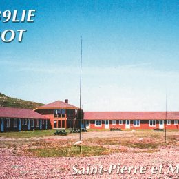 Ham Radio QSL card from St. Pierre and Miquelon