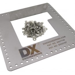 DX Engineering radial plate and hardware
