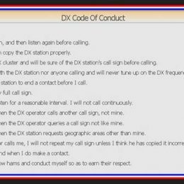 DX Code of Conduct list