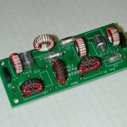 Band Reject filter circuit board