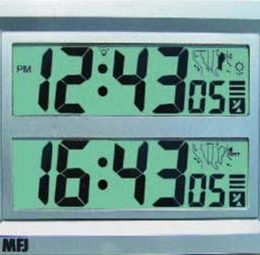 mfj dual time zone digital clock