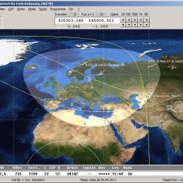 satellite tracking software screenshot