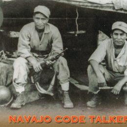 N7C Ham Radio QSL Card with Navajo Code Talkers