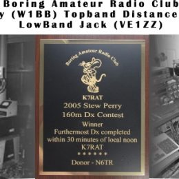 boring radio club contest artwork