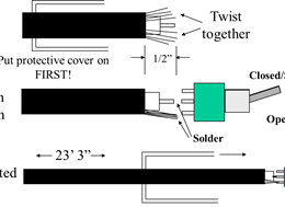 how to filter coaxial cable illustration