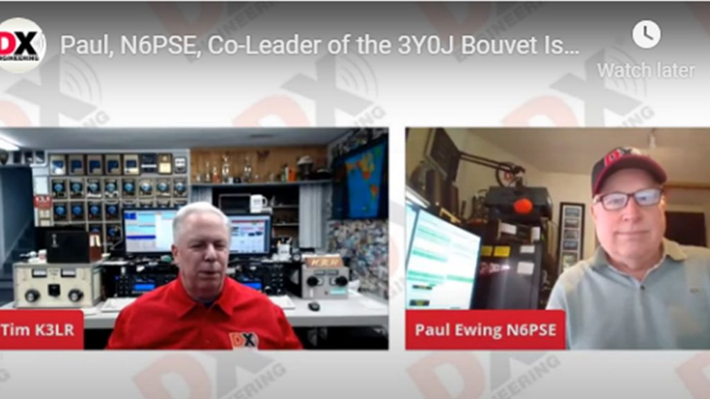 video still of a ham radio conference call