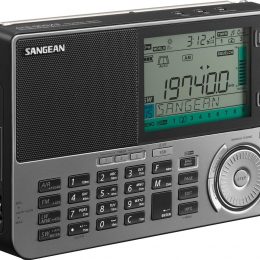 Sangean portable broadcast world band radios