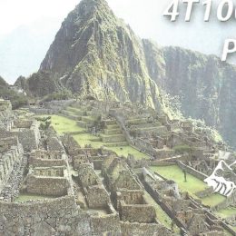 4T100MP Ham Radio QSL Card from Peru