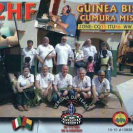 Guinea-Bissau QSL Card, j52hf