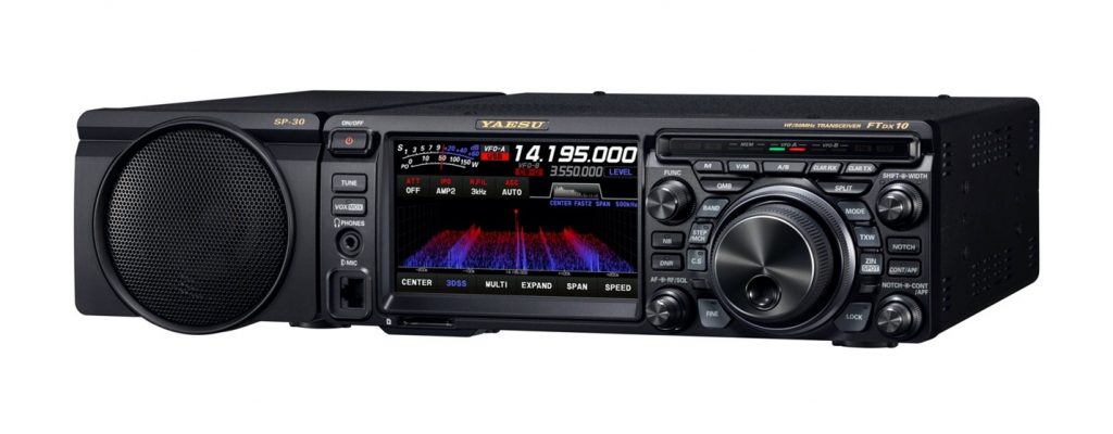 Yaesu FTDX10 Compact HF/50 MHz 100W SDR Transceiver 