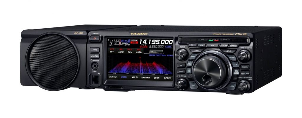 Yaesu FTDX10 Compact HF/50 MHz 100W SDR Transceiver ﻿