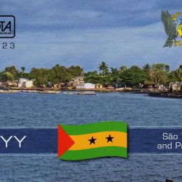 Sao Tome and Principe﻿ QSL Card