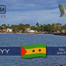 Sao Tome and Principe﻿ QSL Card, s9yy