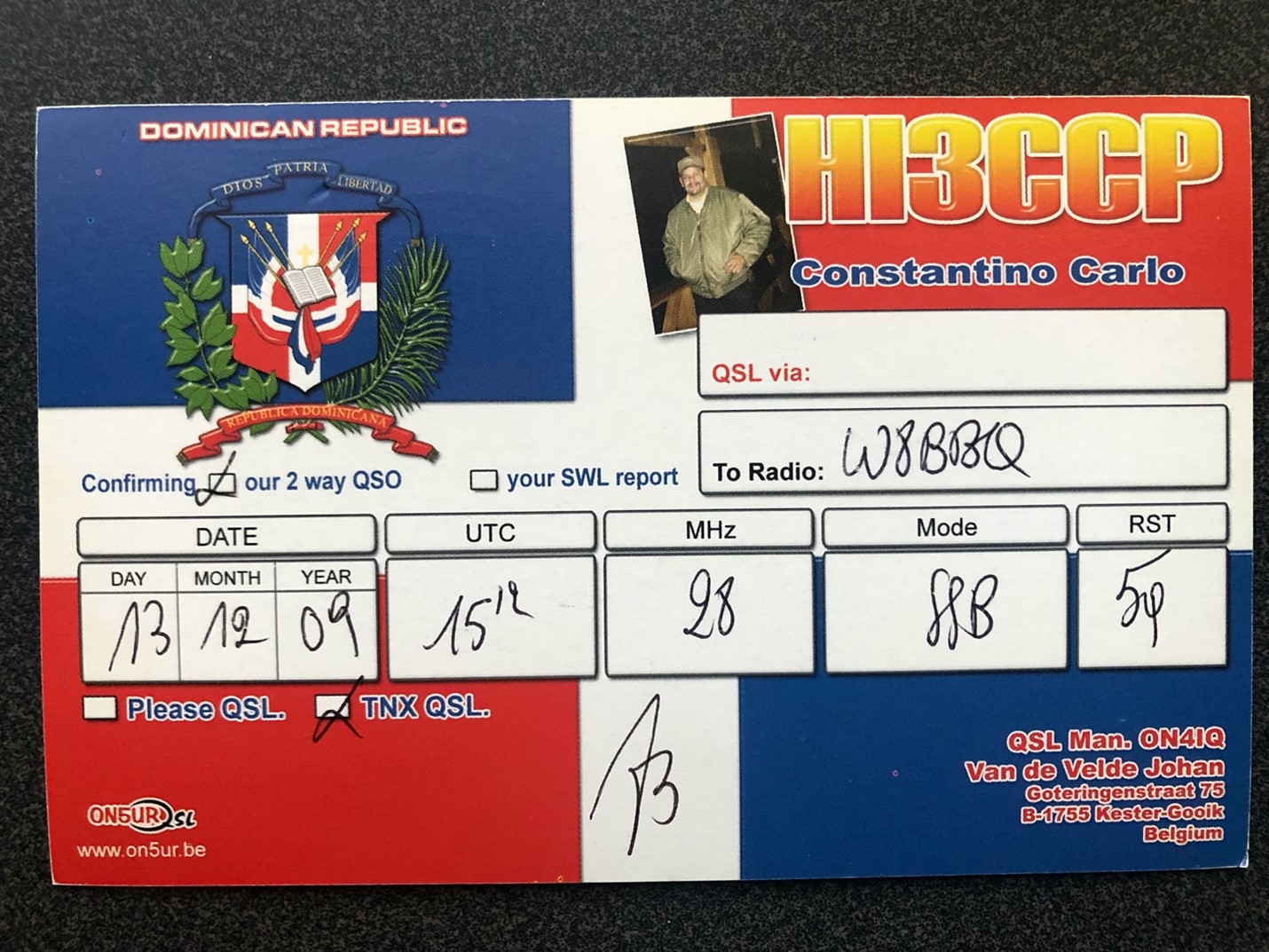 It’s All in the Cards! QSL Cards from the Dominican Republic