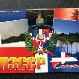 Dominican Republic QSL Card