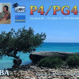 Aruba QSL Card