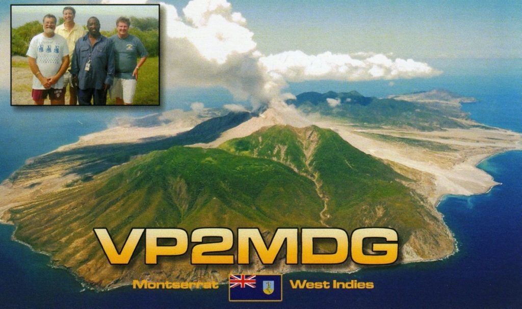 Montserrat QSL Card