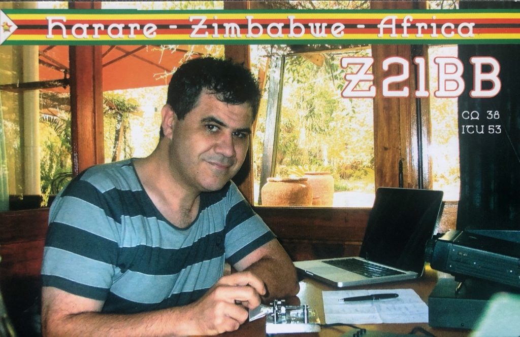 Zimbabwe QSL Card