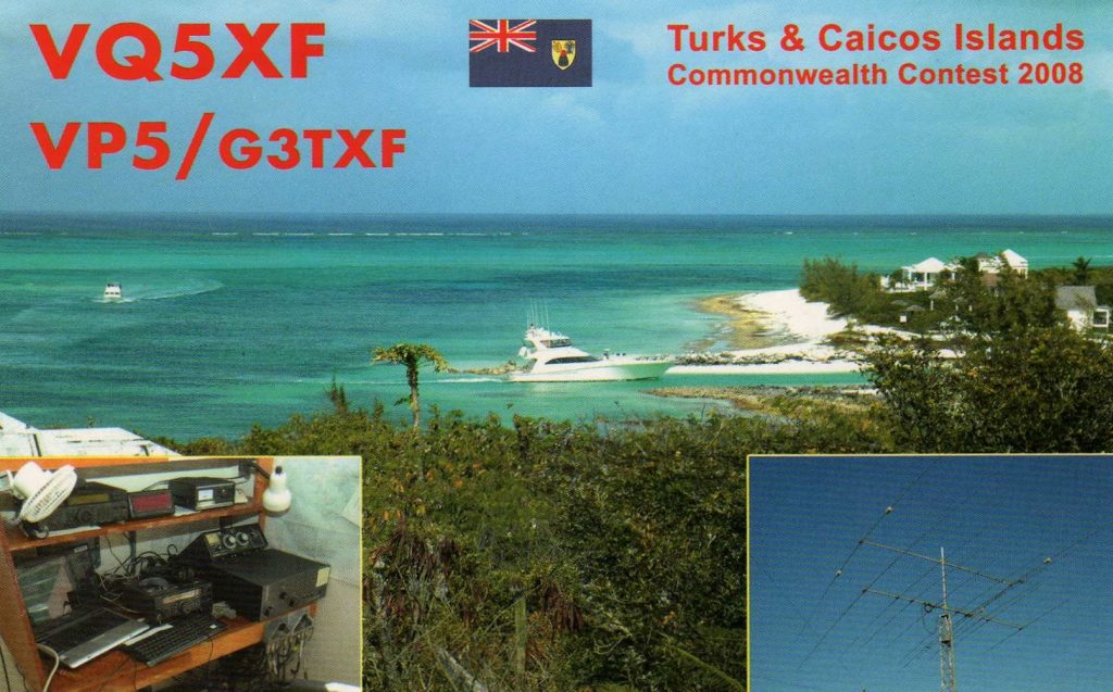Turks and Caicos QSL Card
