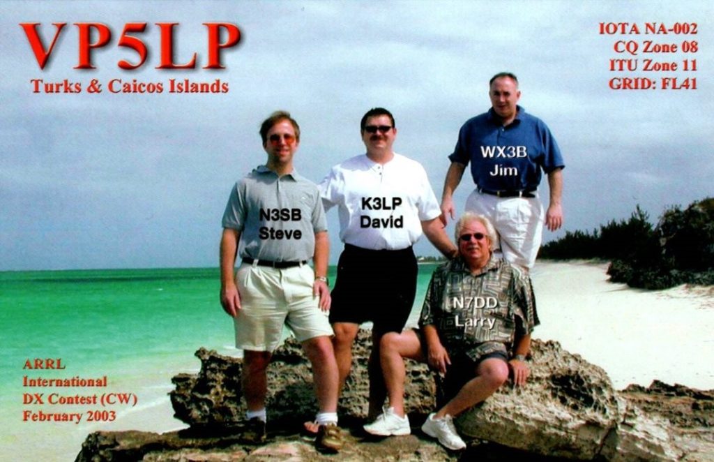 Turks and Caicos QSL Card