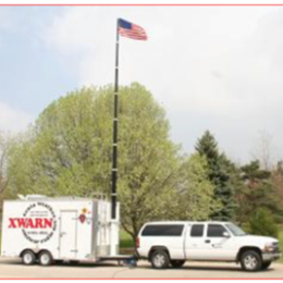 a mobile emcomm truck and trailer