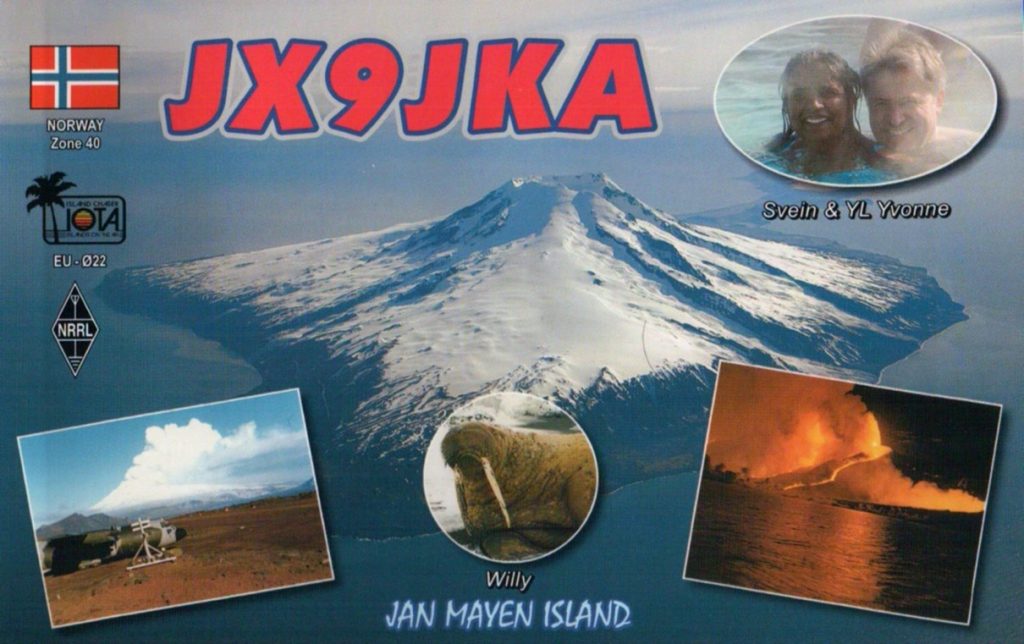 Jan Mayen QSL Card