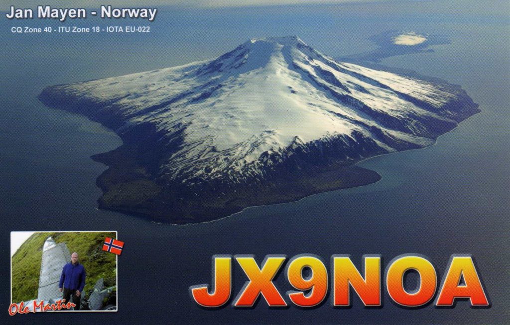 Jan Mayen QSL Card