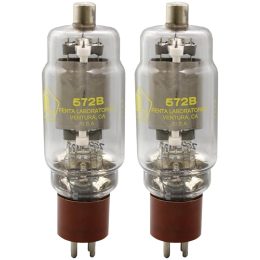 a pair of rf power vacuum tubes
