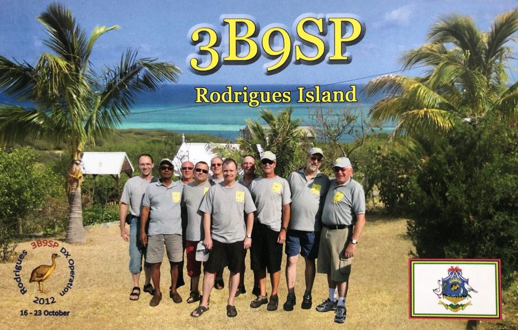 Rodrigues Island QSL Card