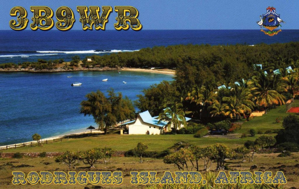 Rodrigues Island QSL Card