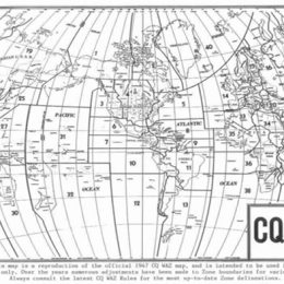 CQ Map DX Zones