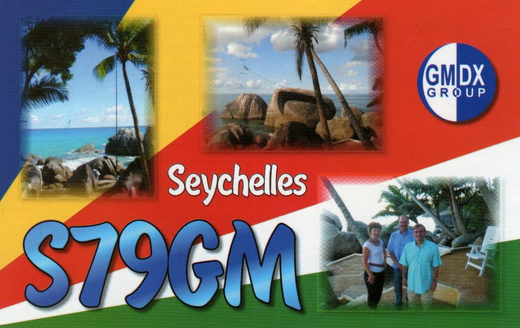 Seychelles QSL Card