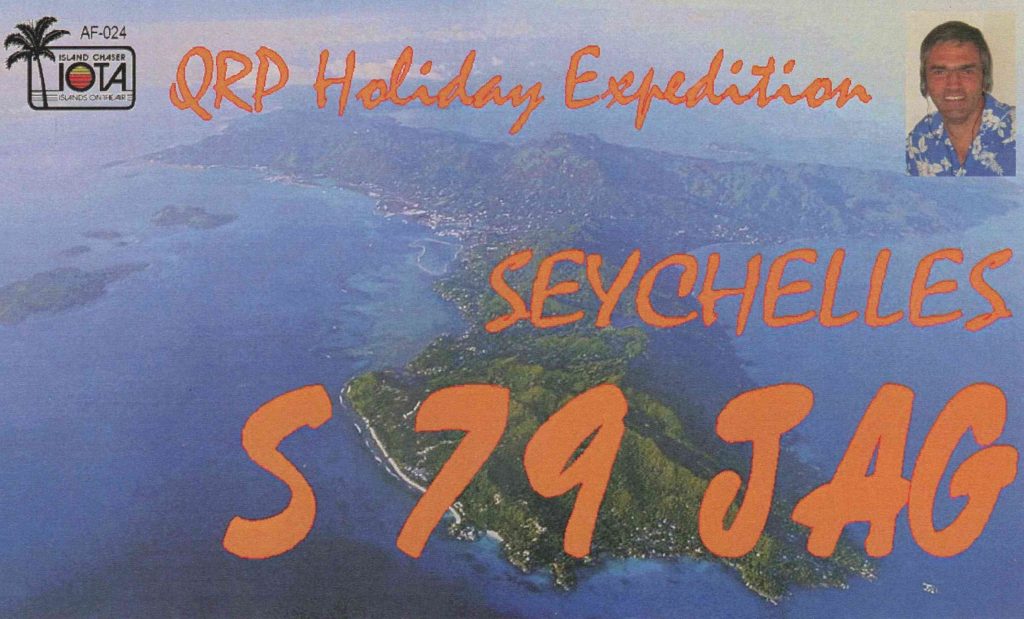 Seychelles QSL Card