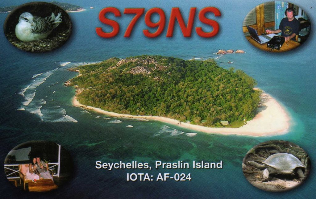 Seychelles QSL Card