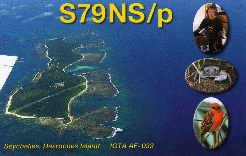 Seychelles QSL Card