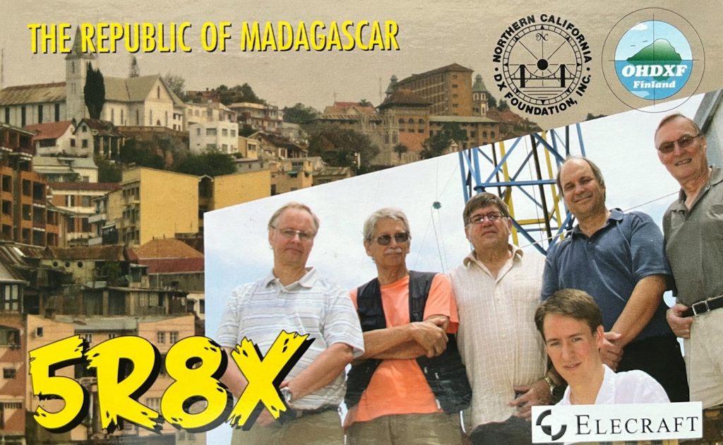 Madagascar QSL Card
