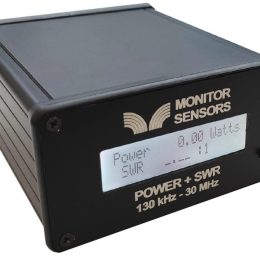 monitor sensors power and swr meter front panel