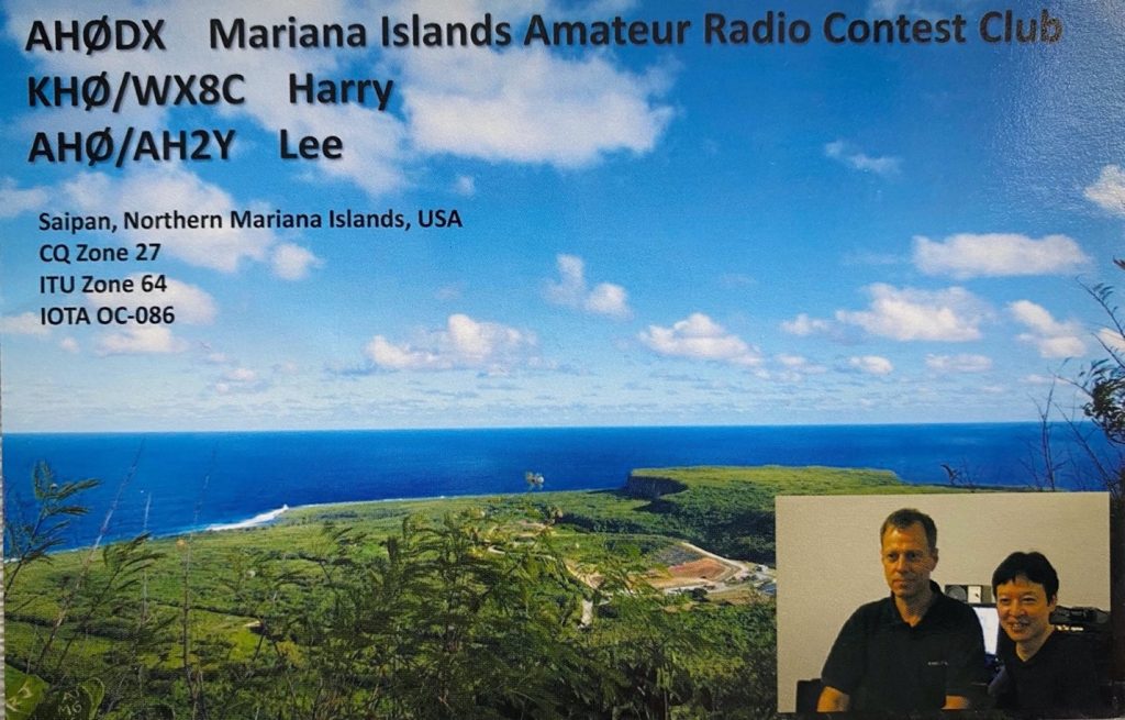 Northern Mariana Islands QSL Card