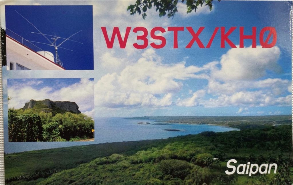 Northern Mariana Islands QSL Card