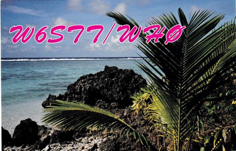 Northern Mariana Islands QSL Card