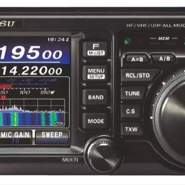 Yaesu FT-991 ham radio transceiver, front