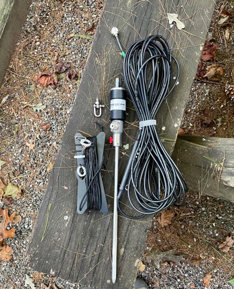 Chameleon MPAS Lite Modular Portable Antenna System Waiting to be Deployed photo